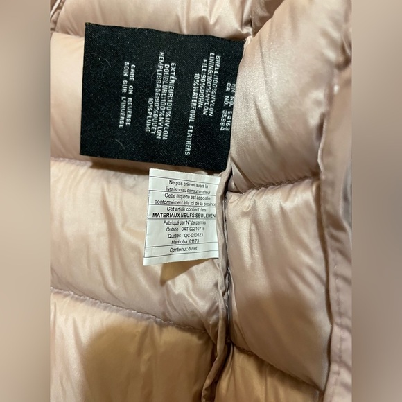 Cole Haan Quilted Down Lightweight Puffer Jacket Pink - Picture 6 of 15